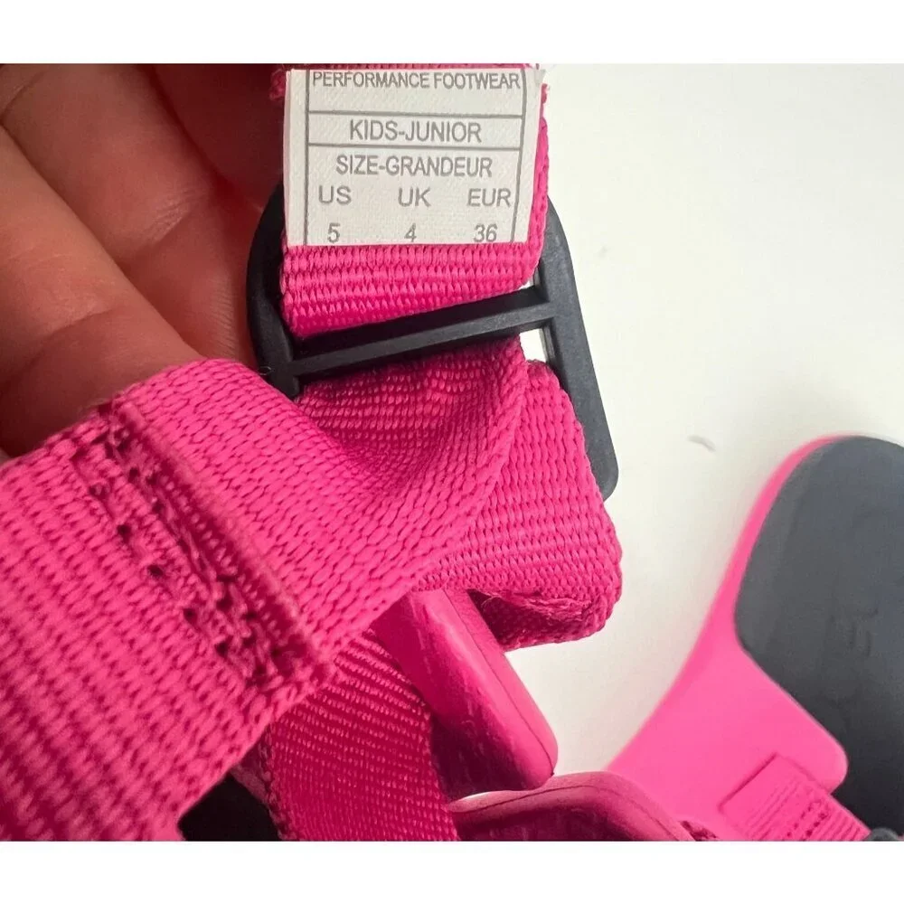 Chaco Chillos‎ Girls Kids Slides JCH180316 Size US 5 Color Magenta